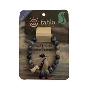Fahlo Animal Tracking Bracelet Penguin, New,  Color: Igloo Blue